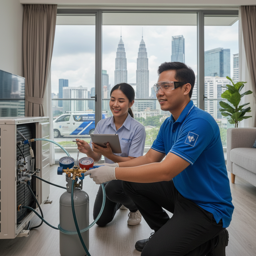 Aircon Gas Top Up Malaysia Fast and Reliable Service You Can Trust