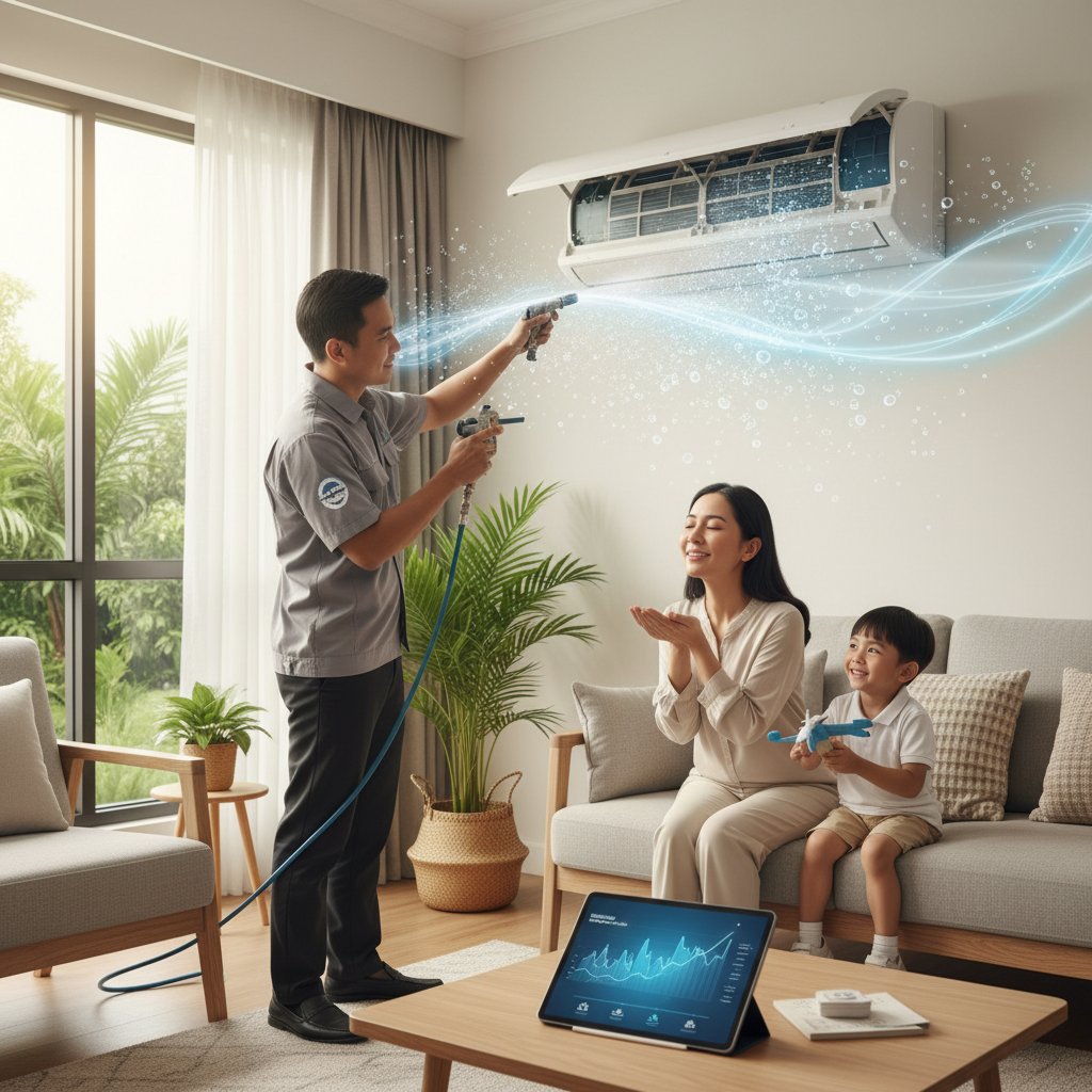 Aircon Chemical Wash Malaysia for Efficient Cooling and Cleaner Air